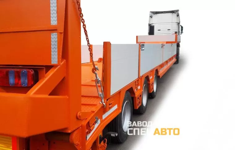 Полуприцеп низкорамный  sat173