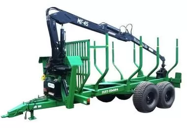 Полуприцеп лесовозный тракторный  плт-11ми4