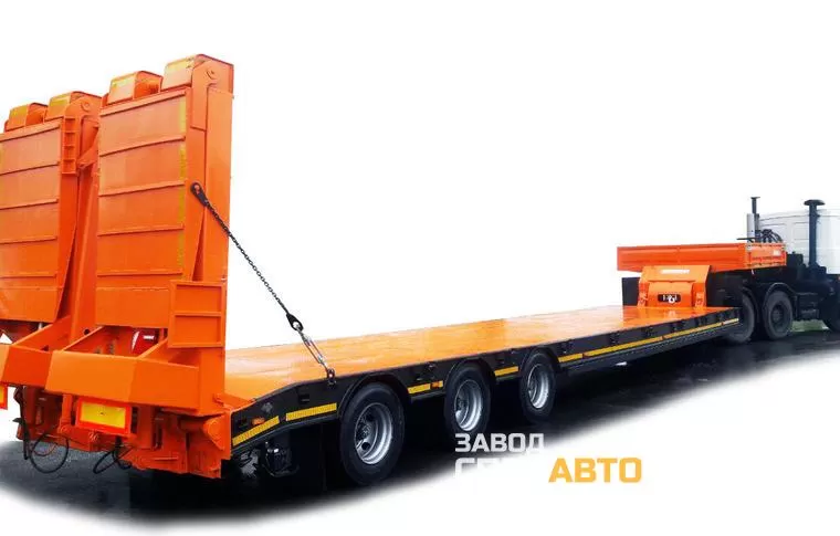 Полуприцеп низкорамный  sat173