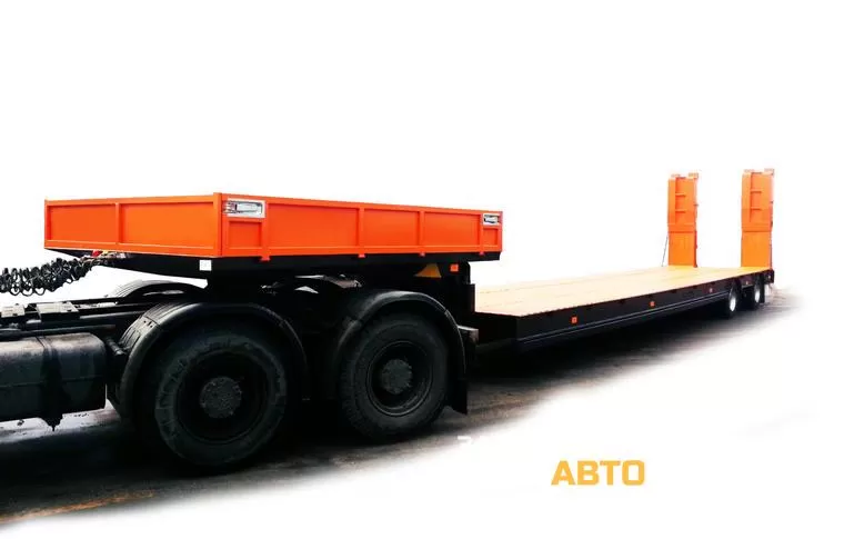 Полуприцеп низкорамный  sat153