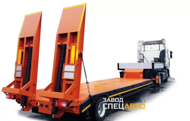 Полуприцеп низкорамный  sat111