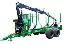 Полуприцеп лесовозный тракторный  плт-11ми4