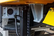 Полуприцеп самосвальный алюминиевый с боковой и задней разгрузкой  sat510