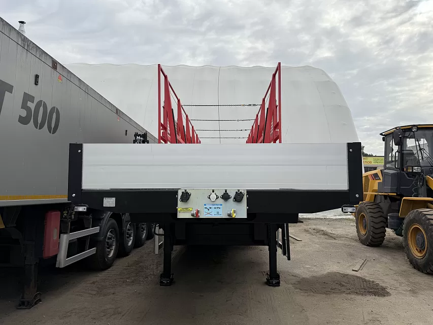 Полуприцеп автомобильный панелевоз (кассетный)  sat197