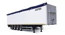 Полуприцеп с подвижным полом  sat150 (4-х осный)