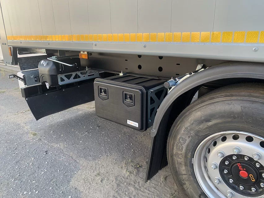 Полуприцеп с подвижным полом  sat150 (4-х осный)