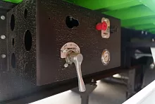 Полуприцеп алюминиевый бортовой  sat515