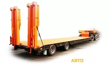 Полуприцеп низкорамный  sat153