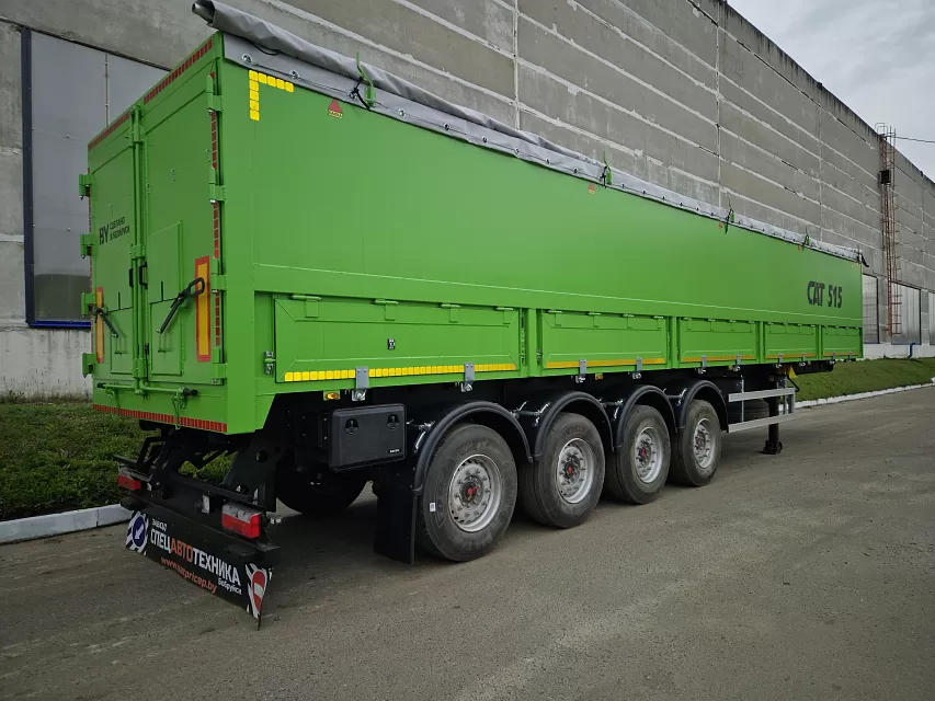 Полуприцеп алюминиевый бортовой  sat515
