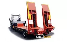 Полуприцеп низкорамный  sat111