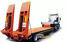 Полуприцеп низкорамный  sat111
