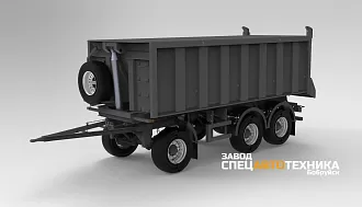 Прицеп самосвальный  сат135в (облегченный)
