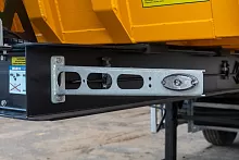 Полуприцеп самосвальный алюминиевый с боковой и задней разгрузкой  sat510