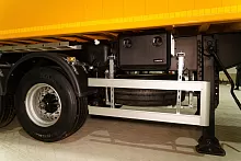 Полуприцеп самосвальный алюминиевый sat550