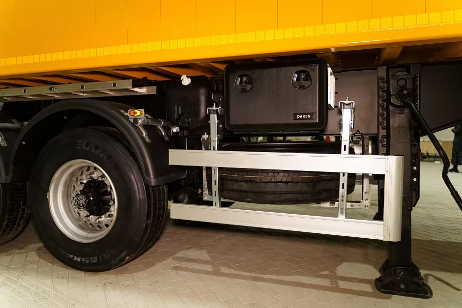 Полуприцеп самосвальный алюминиевый sat550