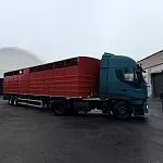 Полуприцеп автомобильный одноярусный (скотовоз) sat47к