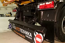 Полуприцеп самосвальный алюминиевый sat550