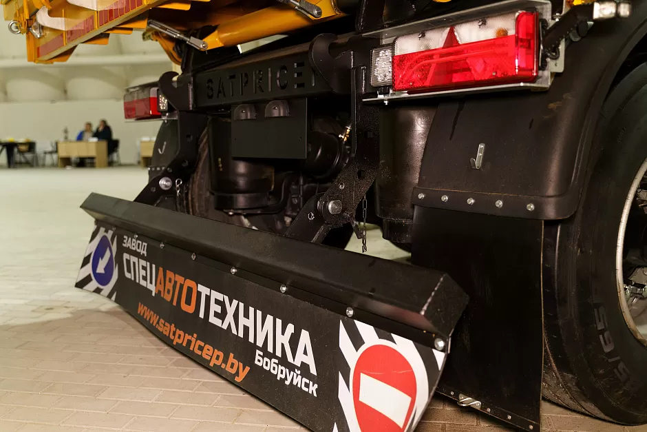 Полуприцеп самосвальный алюминиевый sat550