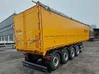 Полуприцеп самосвальный алюминиевый с боковой и задней разгрузкой  sat510