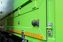 Полуприцеп алюминиевый бортовой  sat515