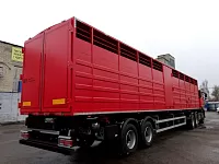 Полуприцеп автомобильный одноярусный (скотовоз) sat47к