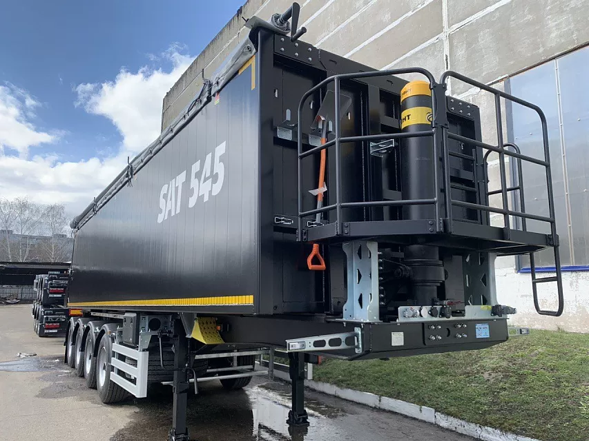 Полуприцеп самосвальный алюминиевый sat545
