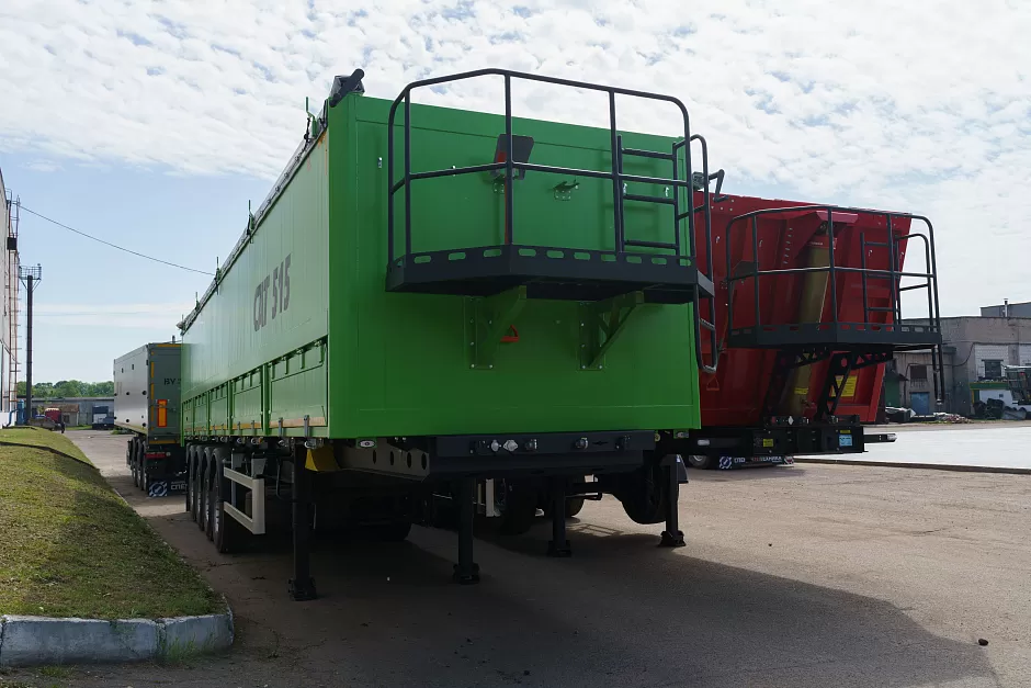 Полуприцеп алюминиевый бортовой  sat515