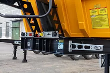 Полуприцеп самосвальный алюминиевый с боковой и задней разгрузкой  sat510