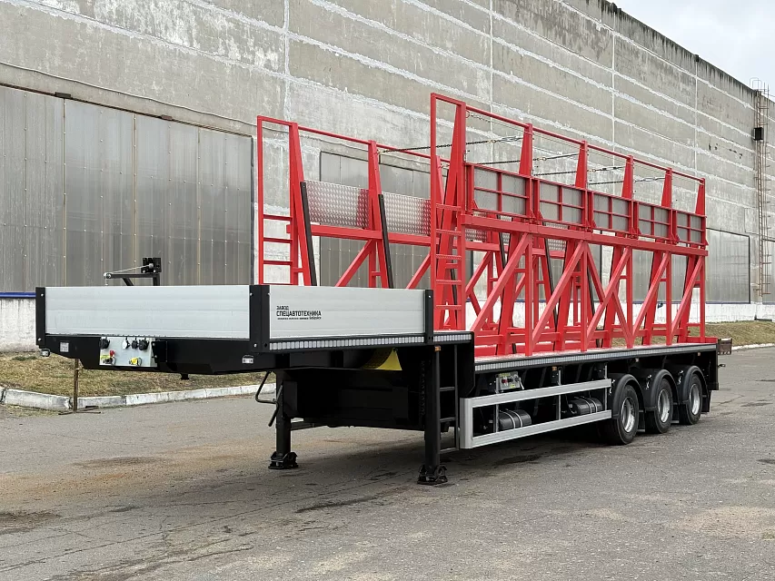 Полуприцеп автомобильный панелевоз (кассетный)  sat197