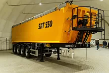 Полуприцеп самосвальный алюминиевый sat550
