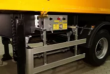 Полуприцеп самосвальный алюминиевый sat550