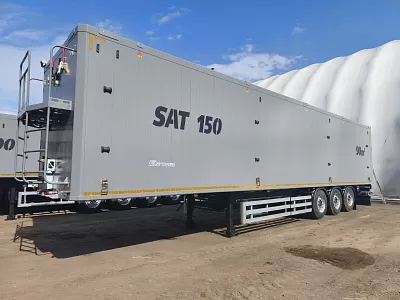 Больше объёма — больше эффективности: полуприцеп щеповоз