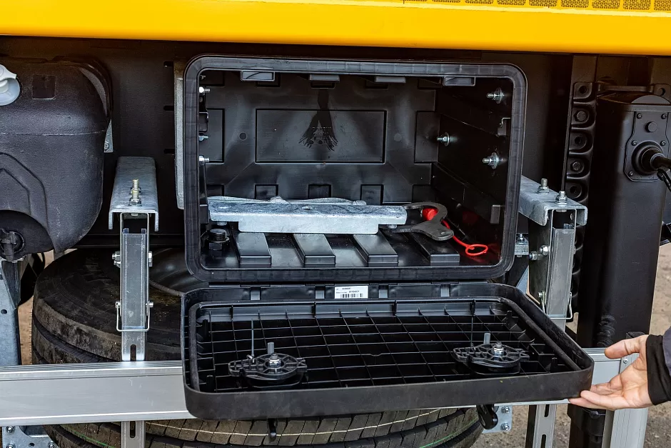 Полуприцеп самосвальный алюминиевый  sat500 (4-х осный)