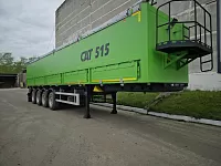 Полуприцеп алюминиевый бортовой  sat515