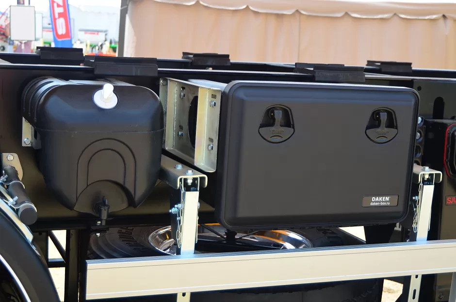 Полуприцеп самосвальный алюминиевый  sat500 (4-х осный)