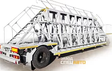 Полуприцеп автомобильный панелевоз (хребтовый)  sat191