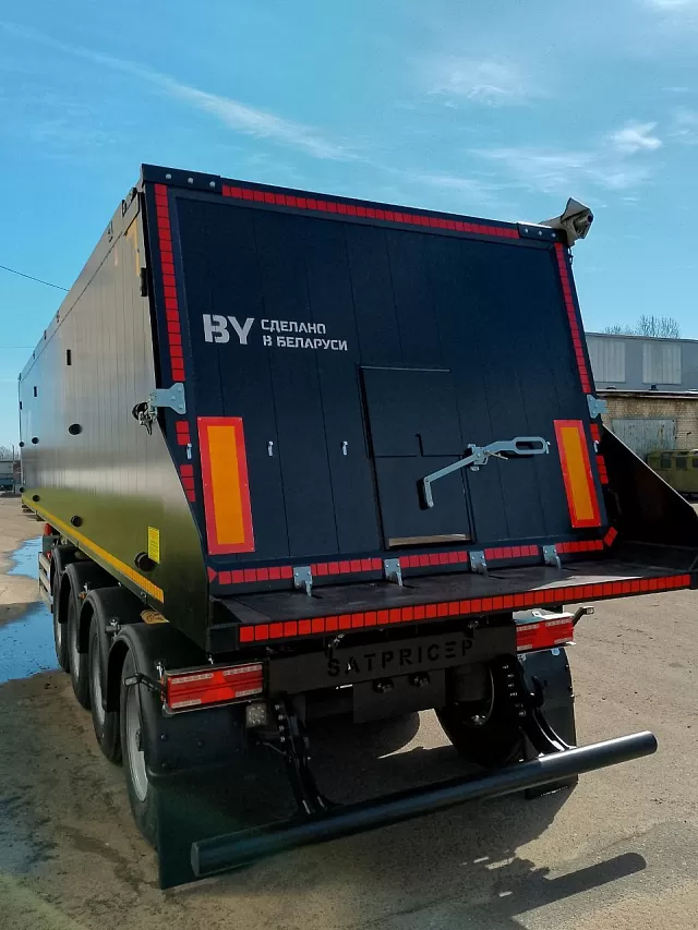 Полуприцеп самосвальный алюминиевый sat545