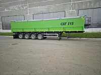 Полуприцеп алюминиевый бортовой  sat515