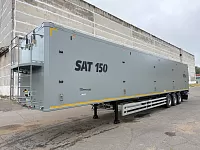 Полуприцеп с подвижным полом  sat150 (4-х осный)