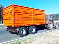 Полуприцеп тракторный самосвальный  1пст-12у