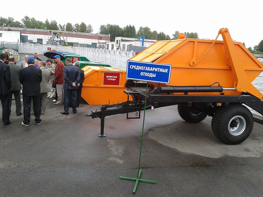 Мусоровоз бункеровоз для трактора  ппст-6