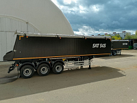 Полуприцеп самосвальный алюминиевый  sat545 (3-х осный)