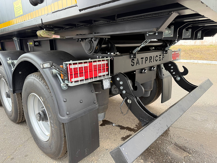 Полуприцеп самосвальный алюминиевый  sat545 (3-х осный)