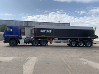 Полуприцеп самосвальный алюминиевый  sat545 (3-х осный)