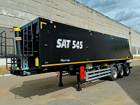 Полуприцеп самосвальный алюминиевый  sat545 (3-х осный)