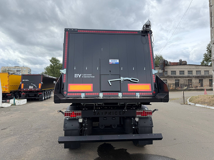 Полуприцеп самосвальный алюминиевый  sat545 (3-х осный)