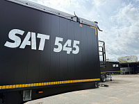 Полуприцеп самосвальный алюминиевый  sat545 (3-х осный)