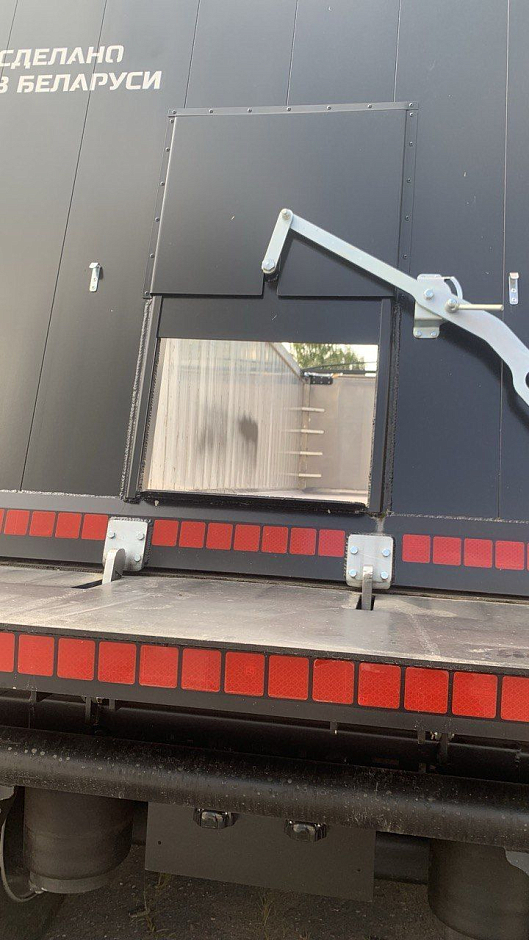 Полуприцеп самосвальный алюминиевый  sat545 (3-х осный)