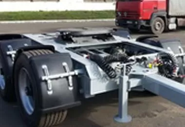 Подкатная тележка долли для полуприцепа